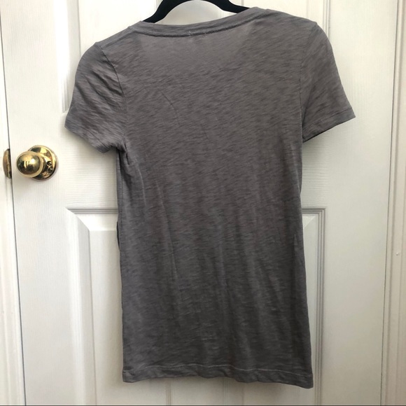 J.Crew zebra gray tee shirt sequin XS - Picture 6 of 9